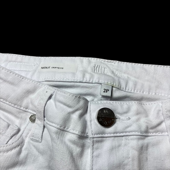 Kut from the Kloth Natalie Cropped Petite Bermudas - Picture 4 of 8